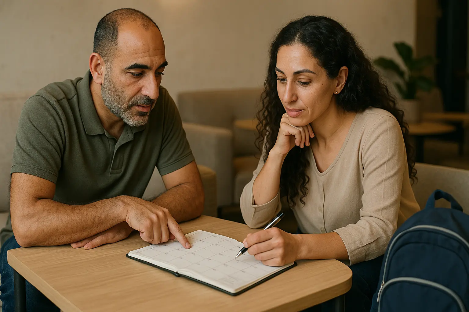 זמני שהות 2 משמורת משותפת - הורים מתאמים זמני שהות